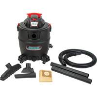 Aspirateur, Secs-humides, 6 CV, 16 gal. US (60,6 litres) MAS Chibougamau