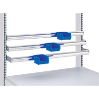 Modular Ergonomic Workstations - Light-Duty Parts Bin Rails MAS Chibougamau