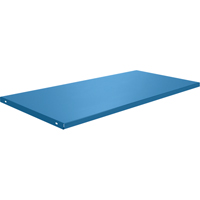 Cabinet Workbench - Shelves, 58 3/4" x 300 lbs. Capacity, Steel, Blue MAS Chibougamau
