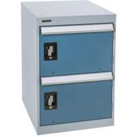 Two-Door Pedestal Workbench, 28" H x 18" W x 21" D MAS Chibougamau