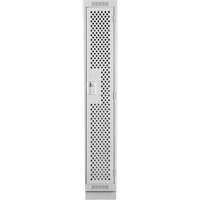 Clean Line Lockers, 12" x 18" x 76", Steel, Grey, Rivet (Assembled), Perforated MAS Chibougamau