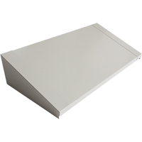 All-Welded Concorde - Heavy-Duty Lockers Sloping Top, 3 Bank, 18" D x 36" W x 6" H, Grey, Steel MAS Chibougamau