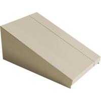 All-Welded Concorde - Heavy-Duty Lockers Sloping Top, 1 Bank, 18" D x 12" W x 6" H, Beige, Steel MAS Chibougamau