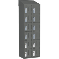 Casiers robustes Concorde, 6 niveaux, Bloc de 2, 24" x 18" x 78", Acier, Charbon, Soud&eacute; (assembl&eacute;) MAS Chibougamau