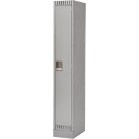 Lockers, 12" x 18" x 76", Steel, Grey, Knocked Down MAS Chibougamau