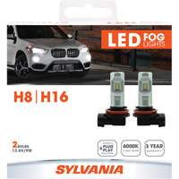 H8 Headlight Bulb, LED, 12.8 W/9 W, White MAS Chibougamau
