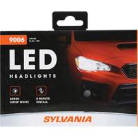 9006 Headlight Bulb, LED, 13.2 W/17 W, White MAS Chibougamau