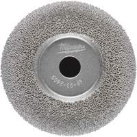 Meule &agrave; polir &agrave; contour &eacute;vas&eacute; 2-1/2" pour ponceuse pour pneus &agrave; basse vitesse M12 Fuel MAS Chibougamau