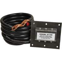 Heavy-Duty Plug-In Polarized Stainless Steel Socket Panel, 1 AWG, 5' Cable MAS Chibougamau