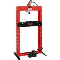 Presse pour atelier op&eacute;r&eacute;e par une pompe hydraulique &agrave; air, Capacit&eacute; 25 tonnes MAS Chibougamau