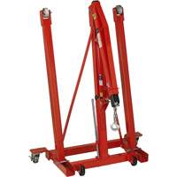Grue pliante pour moteur, Capacit&eacute; 2500 lb (1,25 tonne) MAS Chibougamau