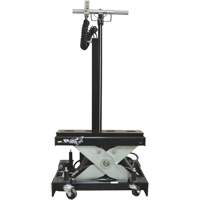 Floor Service Jack, 12 Ton(s) Capacity, 7-1/2" Lowered, 15-3/4" Raised, Air Hydraulic MAS Chibougamau