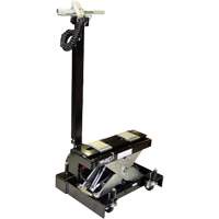 Floor Service Jack, 12 Ton(s) Capacity, 7-1/2" Lowered, 15-3/4" Raised, Air Hydraulic MAS Chibougamau