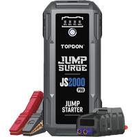 D&eacute;marreur de secours, banque d'alimentation et lampe de poche JumpSurge2000Pro &agrave; 2500 A de pointe MAS Chibougamau