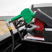 Green Automatic Gasoline Spout Nozzle MAS Chibougamau