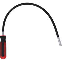 Tournevis flexible extra-long avec adaptateur carr&eacute; 1/4" x hexagonal 1/4" MAS Chibougamau