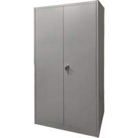 Armoire de rangement, Acier, 4 Tablettes, 78" h x 36" la x 24" P, Gris MAS Chibougamau