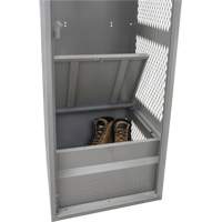 Gear Locker, Steel, 24" W x 24" D x 72" H, Grey MAS Chibougamau