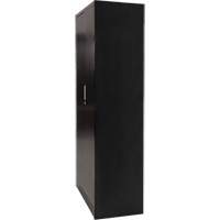 Combination Storage Cabinet, 36" W x 18" D x 72" H, Black MAS Chibougamau