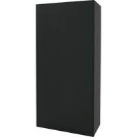 Hi-Boy Storage Cabinet, Steel, 4 Shelves, 72" H x 36" W x 18" D, Black MAS Chibougamau