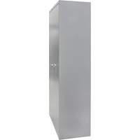 Armoire garde-robe, Acier, 36" la x 18" p x 72" h, Gris MAS Chibougamau