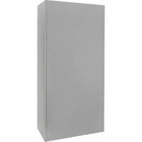 Armoire garde-robe, Acier, 36" la x 18" p x 72" h, Gris MAS Chibougamau