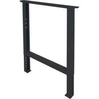 Industrial Duty Leg for Workbench, Steel, 30" D x 34" H, Single MAS Chibougamau