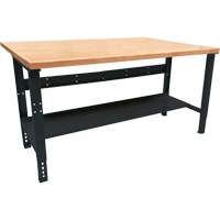 Industrial Modular Workbench, 1000 lbs. Cap., 72" W x 48" D MAS Chibougamau