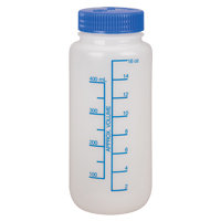 Bouteilles &agrave; large ouverture, Ronde, 16 oz, Plastique MAS Chibougamau