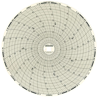 8" Replacement Charts for Temperature Recorders MAS Chibougamau
