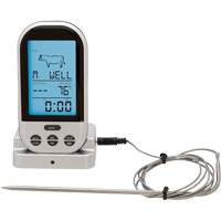 Thermom&egrave;tre &agrave; viande et &agrave; volaille sans fil, Contact, Num&eacute;rique, 32-482°F (0-250°C) MAS Chibougamau