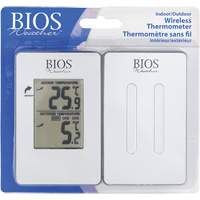 Thermom&egrave;tre sans fil int&eacute;rieur/ext&eacute;rieur, Sans contact, Analogique, 31-158°F (-35-70°C) MAS Chibougamau