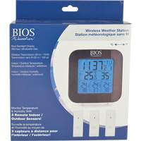 Station m&eacute;t&eacute;orologique sans fil avec 3 capteurs, Sans contact, Num&eacute;rique, 40-158°F (-40-70°C) MAS Chibougamau
