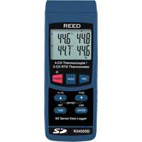 Thermom&egrave;tre &agrave; thermocouple pour enregistreur de donn&eacute;es avec certificat de calibration MAS Chibougamau