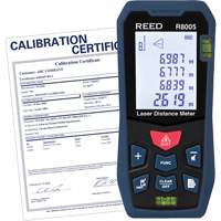 T&eacute;l&eacute;m&egrave;tre laser avec certificat de calibration, 0' - 164' (0 m - 50 m) Gamme de mesure, Num&eacute;rique (&eacute;lectronique) MAS Chibougamau