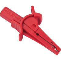Pince crocodile rouge pour le v&eacute;rificateur disolement haute tension R5002 MAS Chibougamau
