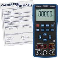 &eacute;talonneur de temp&eacute;rature avec certificat de traçabilit&eacute; MAS Chibougamau