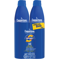 Sport&reg; Water Resistant Sunscreen, SPF 30, Aerosol MAS Chibougamau