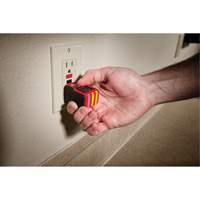 D&eacute;tecteur de tension et testeur de prise DDFT, 50 V - 1000 V, Alerte Affichage & son MAS Chibougamau