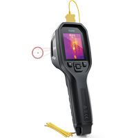 Cam&eacute;ra d'imagerie thermique IR 24:1 avec laser Bullseye et thermocouple de type K, 160 x 120 pixels, -10° - 45°C (14° - 113°F), 70 mK MAS Chibougamau