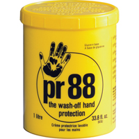Pr88 Skin Protection Barrier Cream-the Wash-off Hand Protection, Jar, 1000 ml MAS Chibougamau