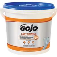 Fast Wipes&reg; Hand Cleaning Towels, 130 Wipes, 10" x 9" MAS Chibougamau