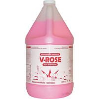 D&eacute;tergent liquide pour vaisselle V-Rose, Liquide, 4 L, Fraîcheur MAS Chibougamau