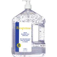 Gel d&eacute;sinfectant pour les mains &agrave; l'alo&egrave;s Response, 1890 ml, Bouteille &agrave; pompe, 70 % alcool MAS Chibougamau