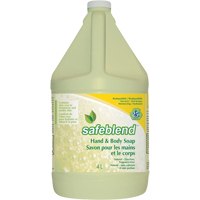 Hand & Body Soap, Liquid, 4 L, Unscented MAS Chibougamau