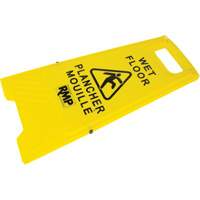 Safety Wet Floor Sign, Bilingual with Pictogram MAS Chibougamau