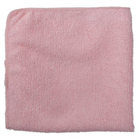 Chiffon de nettoyage pour travaux l&eacute;gers, Microfibre, Rouge MAS Chibougamau