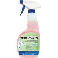 Triple Action - Cleaner, Degreaser, and Disinfectant, 750 ml, Trigger Bottle MAS Chibougamau