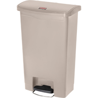 Slim Jim&reg; Waste Container, Resin, 13 US gal. Capacity MAS Chibougamau