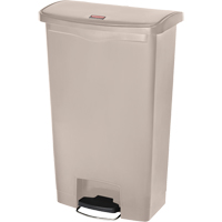 Slim Jim&reg; Waste Container, Resin, 18 US gal. Capacity MAS Chibougamau